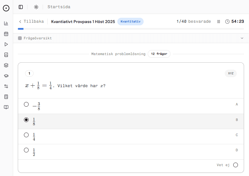 Förhandsvisning av HPbuddy-plattformen i ljust läge